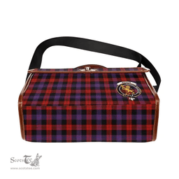 Scottish Canvas Bag Brown Clan Clan Tartan Waterproof Canvas Bag - Crest Classic Scottish Plaid Tartan Plaid