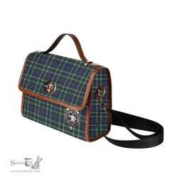 Scottish Canvas Bag Allardice Clan Clan Tartan Waterproof Canvas Bag - Crest Classic Scottish Plaid Tartan Plaid