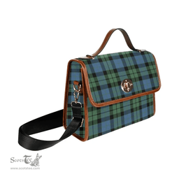 Scottish Canvas Bag MacKay Ancient Clan Tartan Waterproof Canvas Bag - Classic Scottish Plaid Tartan Plaid