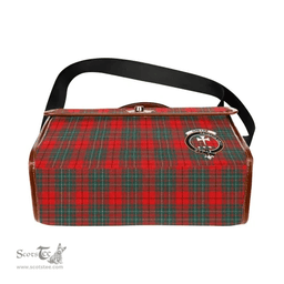 Scottish Canvas Bag Cheyne Clan Clan Tartan Waterproof Canvas Bag - Crest Classic Scottish Plaid Tartan Plaid