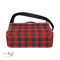 Scottish Canvas Bag Robertson Modern Clan Tartan Waterproof Canvas Bag - Classic Scottish Plaid Tartan Plaid