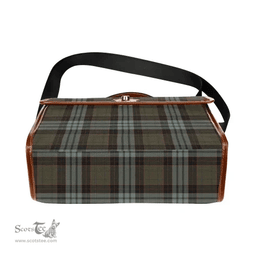 Scottish Canvas Bag Stewart Old Weathered Clan Tartan Waterproof Canvas Bag - Classic Scottish Plaid Tartan Plaid