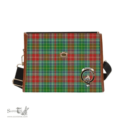 Scottish Canvas Bag Muirhead Clan Clan Tartan Waterproof Canvas Bag - Crest Classic Scottish Plaid Tartan Plaid