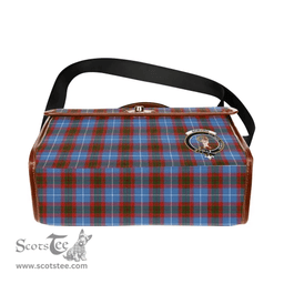 Scottish Canvas Bag Skirving Clan Clan Tartan Waterproof Canvas Bag - Crest Classic Scottish Plaid Tartan Plaid