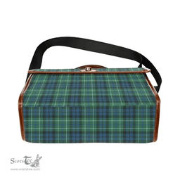 Scottish Canvas Bag MacNeill of Colonsay Ancient Clan Tartan Waterproof Canvas Bag - Classic Scottish Plaid Tartan Plaid