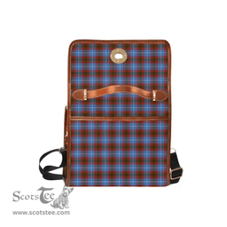 Scottish Canvas Bag Skirving Clan Clan Tartan Waterproof Canvas Bag - Crest Classic Scottish Plaid Tartan Plaid