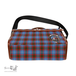 Scottish Canvas Bag Dalmahoy Clan Clan Tartan Waterproof Canvas Bag - Crest Classic Scottish Plaid Tartan Plaid