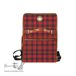 Scottish Canvas Bag Robertson Modern Clan Tartan Waterproof Canvas Bag - Classic Scottish Plaid Tartan Plaid