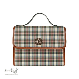 Scottish Canvas Bag Stewart Dress Ancient Clan Tartan Waterproof Canvas Bag - Classic Scottish Plaid Tartan Plaid