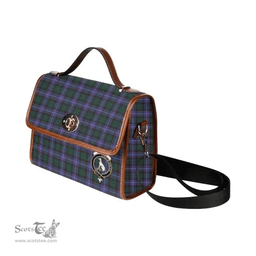 Scottish Canvas Bag Hunter Clan Clan Tartan Waterproof Canvas Bag - Crest Classic Scottish Plaid Tartan Plaid