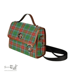 Scottish Canvas Bag Muirhead Clan Clan Tartan Waterproof Canvas Bag - Crest Classic Scottish Plaid Tartan Plaid