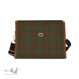 Scottish Canvas Bag Gray Clan Tartan Waterproof Canvas Bag - Classic Scottish Plaid Tartan Plaid
