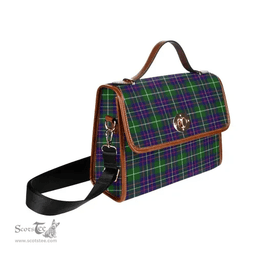 Scottish Canvas Bag Inglis Modern Clan Tartan Waterproof Canvas Bag - Classic Scottish Plaid Tartan Plaid