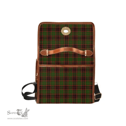 Scottish Canvas Bag Buchan Clan Clan Tartan Waterproof Canvas Bag - Crest Classic Scottish Plaid Tartan Plaid