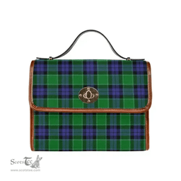 Scottish Canvas Bag Graham of Menteith Modern Clan Tartan Waterproof Canvas Bag - Classic Scottish Plaid Tartan Plaid