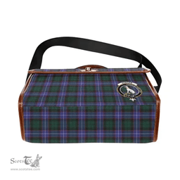 Scottish Canvas Bag Hunter Clan Clan Tartan Waterproof Canvas Bag - Crest Classic Scottish Plaid Tartan Plaid