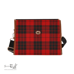 Scottish Canvas Bag MacLeod of Raasay Clan Tartan Waterproof Canvas Bag - Classic Scottish Plaid Tartan Plaid