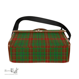 Scottish Canvas Bag Fulton Clan Tartan Waterproof Canvas Bag - Classic Scottish Plaid Tartan Plaid