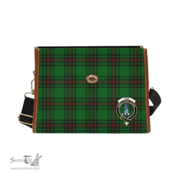Scottish Canvas Bag Ged Clan Clan Tartan Waterproof Canvas Bag - Crest Classic Scottish Plaid Tartan Plaid