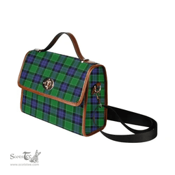 Scottish Canvas Bag Graham of Menteith Modern Clan Tartan Waterproof Canvas Bag - Classic Scottish Plaid Tartan Plaid