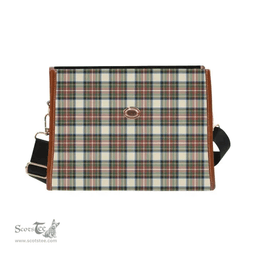 Scottish Canvas Bag Stewart Dress Ancient Clan Tartan Waterproof Canvas Bag - Classic Scottish Plaid Tartan Plaid