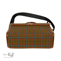 Scottish Canvas Bag Seton Hunting Modern Clan Tartan Waterproof Canvas Bag - Classic Scottish Plaid Tartan Plaid