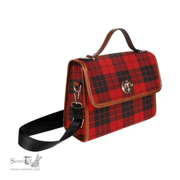 Scottish Canvas Bag MacLeod of Raasay Clan Tartan Waterproof Canvas Bag - Classic Scottish Plaid Tartan Plaid