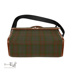 Scottish Canvas Bag Gray Clan Tartan Waterproof Canvas Bag - Classic Scottish Plaid Tartan Plaid