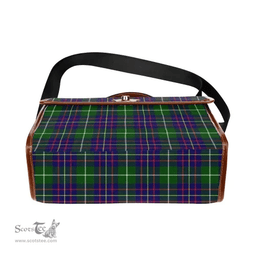 Scottish Canvas Bag Inglis Modern Clan Tartan Waterproof Canvas Bag - Classic Scottish Plaid Tartan Plaid