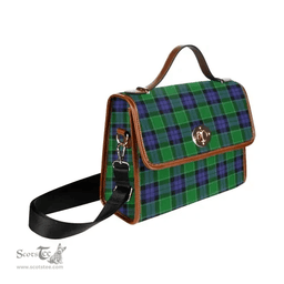 Scottish Canvas Bag Graham of Menteith Modern Clan Tartan Waterproof Canvas Bag - Classic Scottish Plaid Tartan Plaid