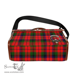 Scottish Canvas Bag MacNaughten Clan Clan Tartan Waterproof Canvas Bag - Crest Classic Scottish Plaid Tartan Plaid