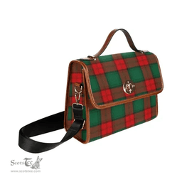 Scottish Canvas Bag Stewart Atholl Modern Clan Tartan Waterproof Canvas Bag - Classic Scottish Plaid Tartan Plaid