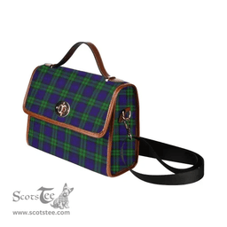 Scottish Canvas Bag MacKinlay Modern Clan Tartan Waterproof Canvas Bag - Classic Scottish Plaid Tartan Plaid