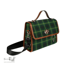 Scottish Canvas Bag MacArthur Clan Clan Tartan Waterproof Canvas Bag - Crest Classic Scottish Plaid Tartan Plaid