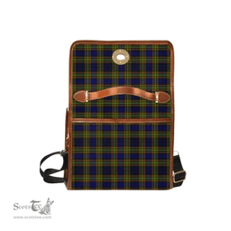 Scottish Canvas Bag Clelland Modern Clan Tartan Waterproof Canvas Bag - Classic Scottish Plaid Tartan Plaid