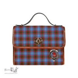 Scottish Canvas Bag Pentland Clan Clan Tartan Waterproof Canvas Bag - Crest Classic Scottish Plaid Tartan Plaid