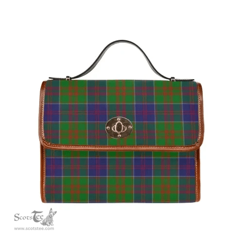 Scottish Canvas Bag Stewart of Appin Hunting Modern Clan Tartan Waterproof Canvas Bag - Classic Scottish Plaid Tartan Plaid