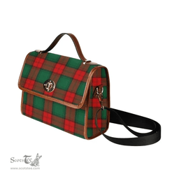 Scottish Canvas Bag Stewart Atholl Modern Clan Tartan Waterproof Canvas Bag - Classic Scottish Plaid Tartan Plaid