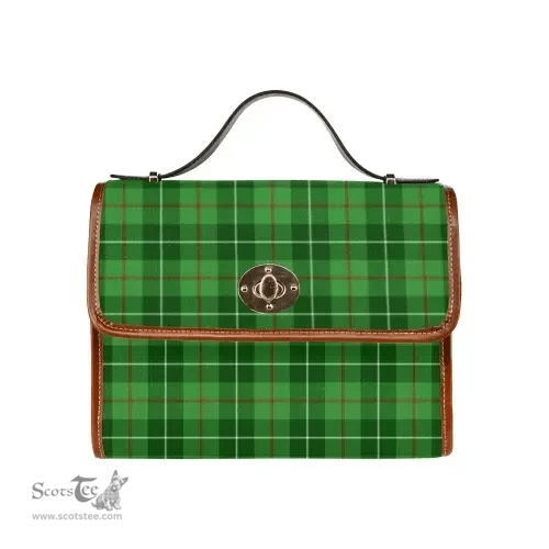 Scottish Canvas Bag Galloway District Clan Tartan Waterproof Canvas Bag - Classic Scottish Plaid Tartan Plaid