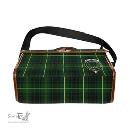 Scottish Canvas Bag MacArthur Clan Clan Tartan Waterproof Canvas Bag - Crest Classic Scottish Plaid Tartan Plaid