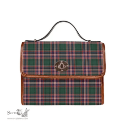 Scottish Canvas Bag MacFarlane Hunting Modern Clan Tartan Waterproof Canvas Bag - Classic Scottish Plaid Tartan Plaid