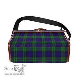 Scottish Canvas Bag MacKinlay Modern Clan Tartan Waterproof Canvas Bag - Classic Scottish Plaid Tartan Plaid