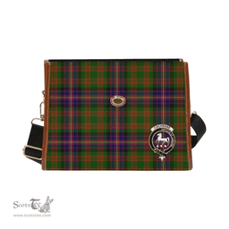 Scottish Canvas Bag Cochrane Clan Clan Tartan Waterproof Canvas Bag - Crest Classic Scottish Plaid Tartan Plaid