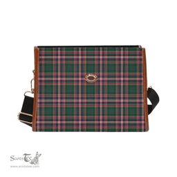 Scottish Canvas Bag MacFarlane Hunting Modern Clan Tartan Waterproof Canvas Bag - Classic Scottish Plaid Tartan Plaid
