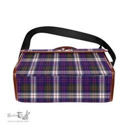 Scottish Canvas Bag MacDonald Dress Modern Clan Tartan Waterproof Canvas Bag - Classic Scottish Plaid Tartan Plaid
