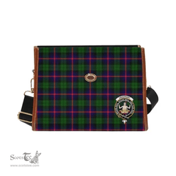 Scottish Canvas Bag Urquhart Clan Clan Tartan Waterproof Canvas Bag - Crest Classic Scottish Plaid Tartan Plaid