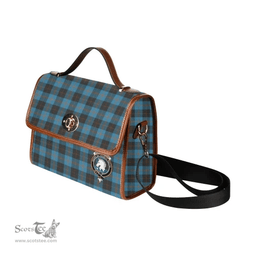 Scottish Canvas Bag Horsburgh Clan Clan Tartan Waterproof Canvas Bag - Crest Classic Scottish Plaid Tartan Plaid