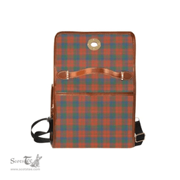 Scottish Canvas Bag Robertson Ancient Clan Tartan Waterproof Canvas Bag - Classic Scottish Plaid Tartan Plaid
