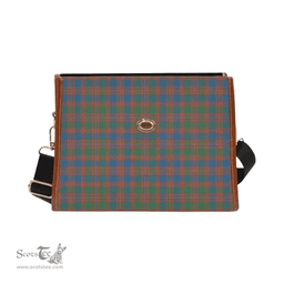 Scottish Canvas Bag MacIntyre Ancient Clan Tartan Waterproof Canvas Bag - Classic Scottish Plaid Tartan Plaid