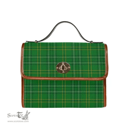 Scottish Canvas Bag Wexford County Clan Tartan Waterproof Canvas Bag - Classic Scottish Plaid Tartan Plaid
